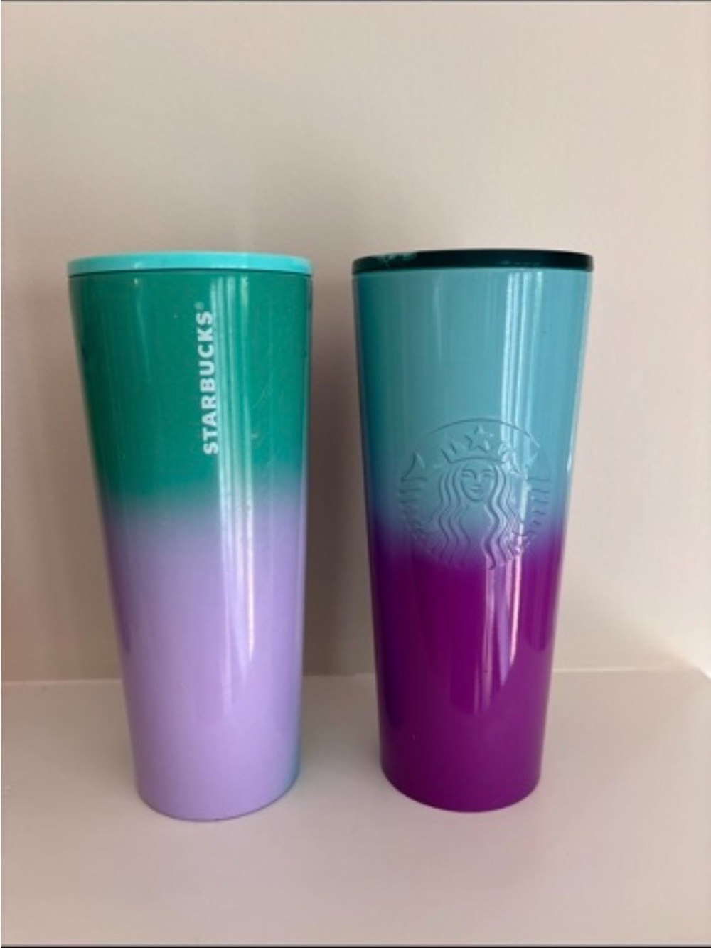 Starbucks tumbler set of 2